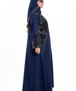 Alternative view of زاهية - عباية ريفال صيفي كحلي