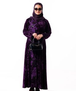 زاهية - عباية جوري الشتوية