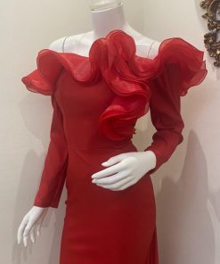 Alternative view of فستان كرانيش ماسك ذيل - فستان كرانيش ماسك ذيل