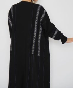 Alternative view of أمول - عباية سوداء قماش زوم 6013