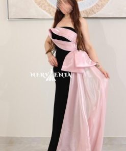 فستان كريب فيونكا اورجنزا - فستان كريب فيونكا اورجنزا