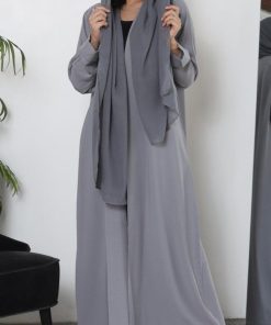 Alternative view of أمول - عباية ملونة للسفر قماش امواج Z2003