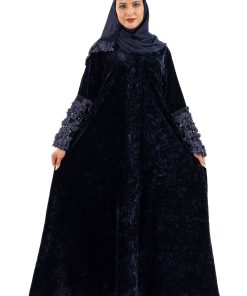 Alternative view of زاهية - عباية أفنان باللون الكحلي