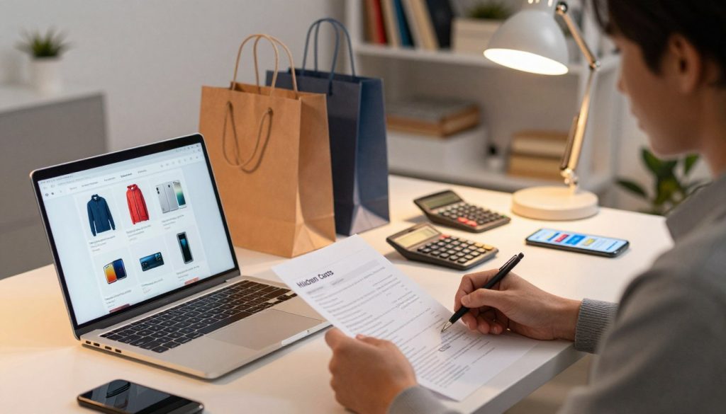 التكاليف الخفية للتسوق الإلكتروني