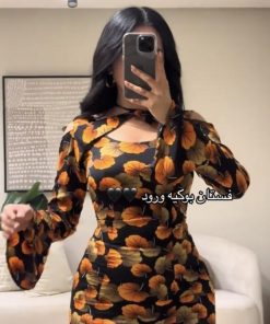 أزياء الأميرة - فستان _ سهرة شيفون بودره