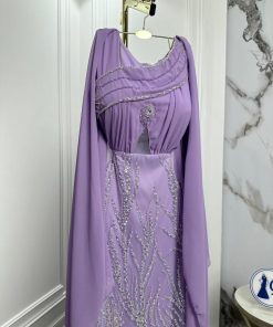 أزياء الأميرة - فستان سهره الخامه. شيفون. قطعه كامله شك يدوي على الصدريه