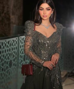 أزياء الأميرة - فستان غنى بالون مميز