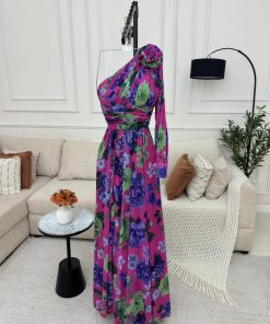 أزياء الأميرة - فستان ساره أنيق/شيفون دبل كلوش