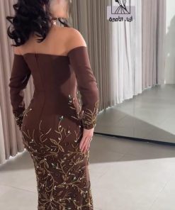 أزياء الأميرة - فستان فاليان كولكشن سهره تطريز راقي فصوص لامع