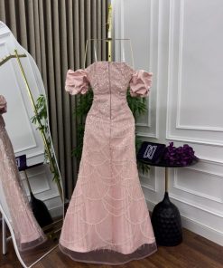 أزياء الأميرة - فستان سهره لونين ميكادو كلفه تطريز