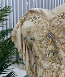أزياء الأميرة - فستان سهره جزائري باربي +تطريز يدوي
