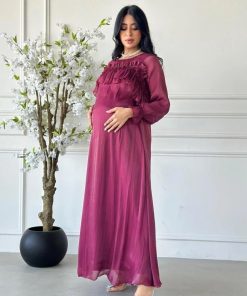 أزياء الأميرة - فستان حوامل الخامه كرنكل