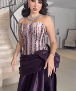 أزياء الأميرة - فستان سهره : ميكادو + تطريز على نفس القماش