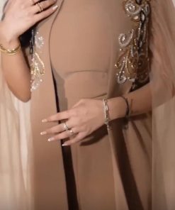 أزياء الأميرة - جمبسوت الخامه باربي مع تول