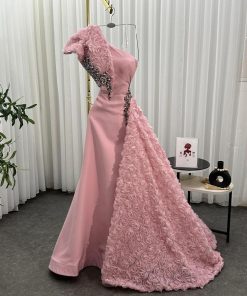 أزياء الأميرة - فستان نور : باربي + ورود دبل كلووووش مبطن بجيبون أصلي + تطريز يدوي راقي ملون
