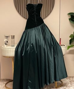 أزياء الأميرة - فستان سهره جوخ وتفته