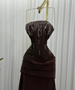 أزياء الأميرة - فستان لوسي باربي + شانطون تطريز يدوي راقي