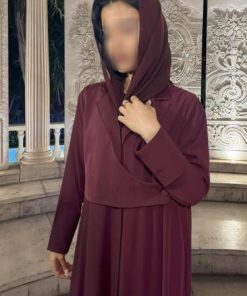 نورسين - عباية ريم البرغندية