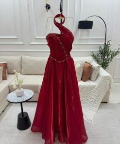 أزياء الأميرة - فستان سهره تطريز يدوي اورجنز