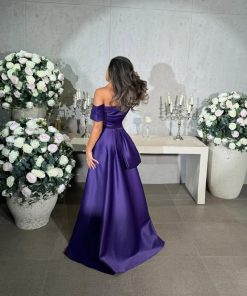 أزياء الأميرة - فستان سهره انيق/باربي_كم وذيل ميكادو