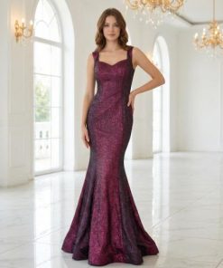 فستان احمر في اسود كات