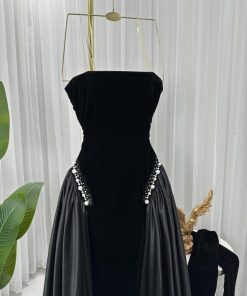 أزياء الأميرة - فستان بيان كولكشن سهره خامه جوخ +تفته كلوش+تطريز راقي