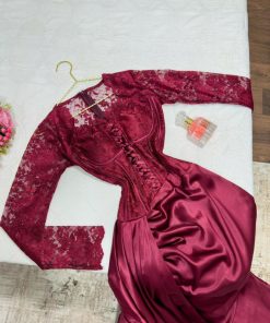 أزياء الأميرة - فستان سهره انيق راقي/دفته على دانيل