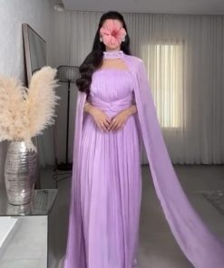 Alternative view of أزياء الأميرة - فستان سهره كرنكل تطريز كلوش