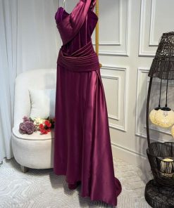 أزياء الأميرة - فستان سهره انيق /جوخ +تفته استرتش