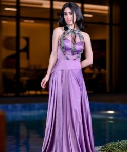 فستان زهري ستان