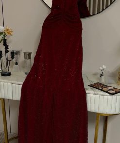 أزياء الأميرة - فستان سهره فصوص زركون