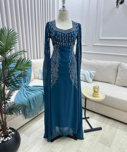 أزياء الأميرة - فستان رغد الخـامة // شيفون جورجيت +فصوص +تطريز