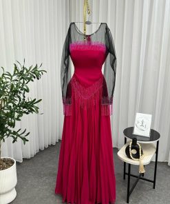 أزياء الأميرة - فستان سهره _ جورجيت تطريز يدوي