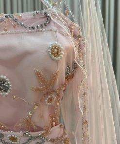 أزياء الأميرة - فستان سهره باربي تطريز يدوي راقي الاصلي فقطط