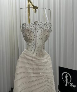 أزياء الأميرة - فستان سهره : شك سهره +بطانه باربي +اكمام