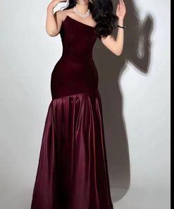 أزياء الأميرة - فستان سهره الخامه مخمل كوري واقف + تفته كلوش دبل كلوش شغل راقي