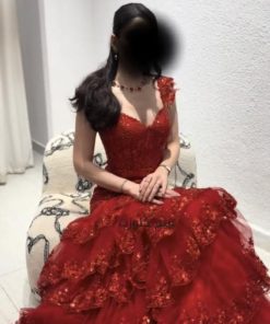 أزياء الأميرة - فستان سمراء