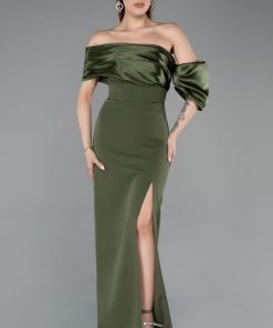 Alternative view of متجر زحل - فستان سهرة كريب