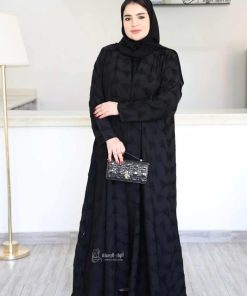 Alternative view of ألوان الجميلة  - عباية حرير كوري ناعمة