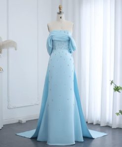 سمارا بوتيك - فستان سهرة ناعم ملكة من سمارا بوتيك-P44