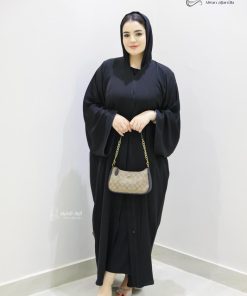 ألوان الجميلة  - باية سوداء من حرير بلاك بيري بقصّة إماراتية أنيقة