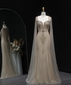 سمارا بوتيك - فستان أعراس فاخر تطريز يدوي من سمارا بوتيك-A100