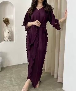 ليلك - فستان ربيعي غير منتظم