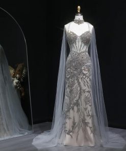 سمارا بوتيك - فستان أعراس فاخر مع تطريز يدوي من سمارا بوتيك -A105