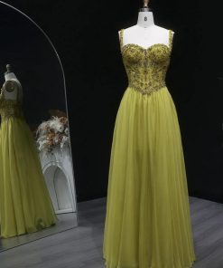سمارا بوتيك - فستان ليموني رائع من سمارا بوتيك-S162