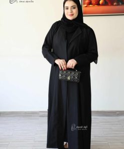 Alternative view of ألوان الجميلة  - عباية سادة كريب اندونيسي أنيق