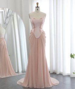 سمارا بوتيك - فستان سهرة ناعم من سمارا بوتيك-S26