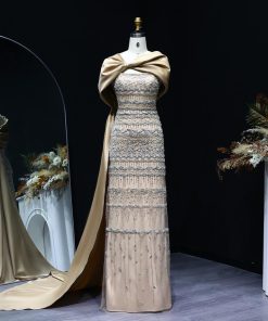 سمارا بوتيك - فستان سهرة مميز مع توفر لونين منه في سمارا بوتيك-S87
