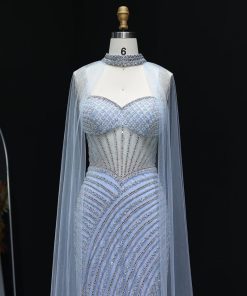 سمارا بوتيك - فستان سهرة فاخر من سمارا بوتيك-E69
