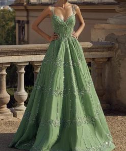 سمارا بوتيك - فستان سهرة فاخر بتطريز يدوي من سمارا بوتيك-P37